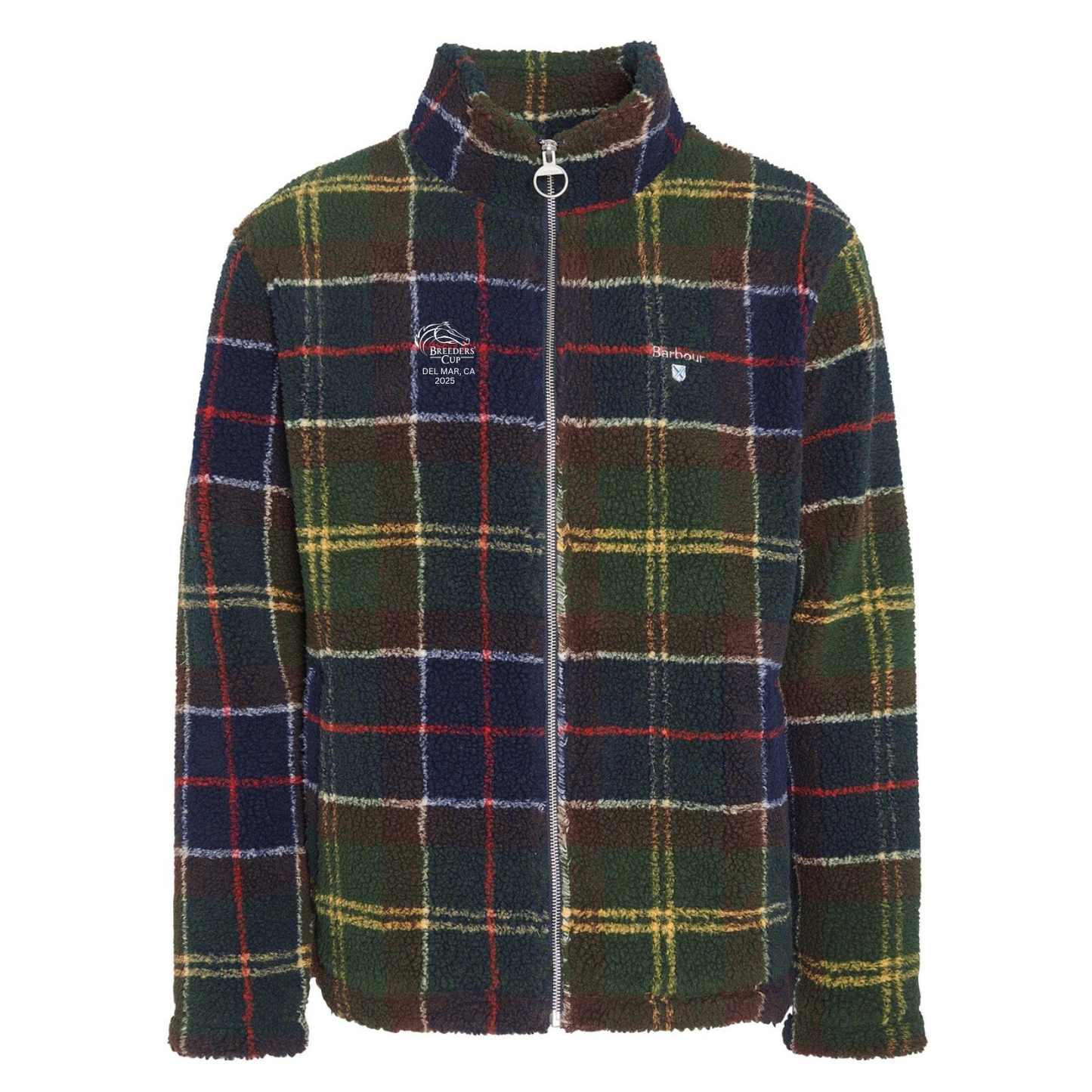 Barbour Tartan Fleece Zip