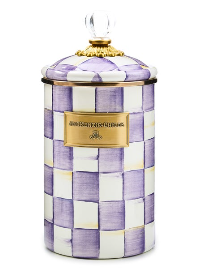 MacKenzie Childs Large Canister