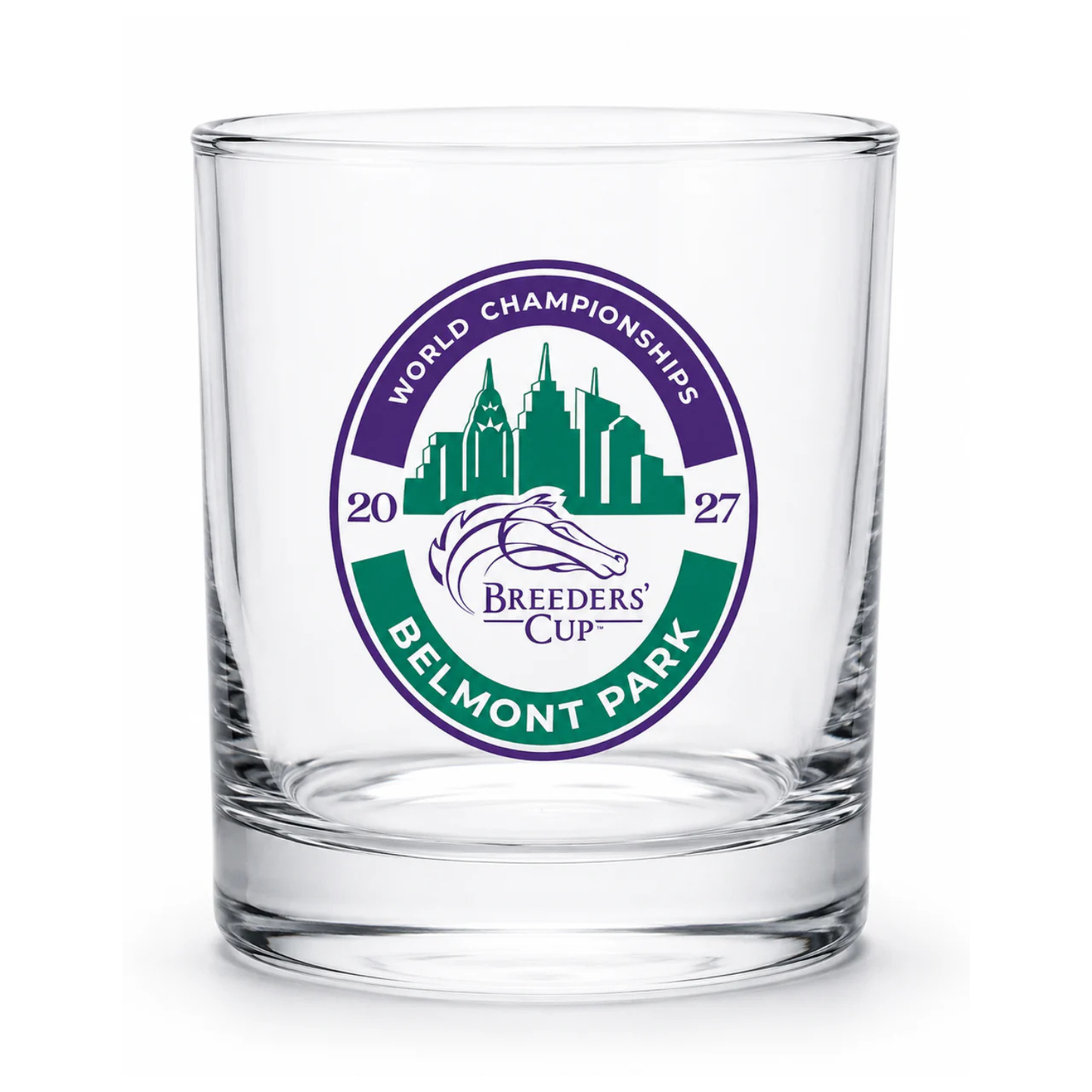 2027 Event Logo Rocks Glass
