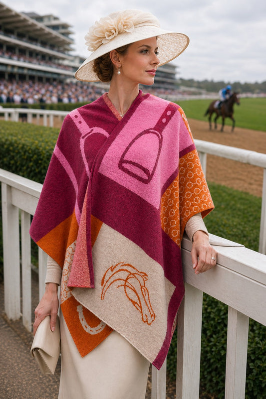 Cheval Alpaca Poncho