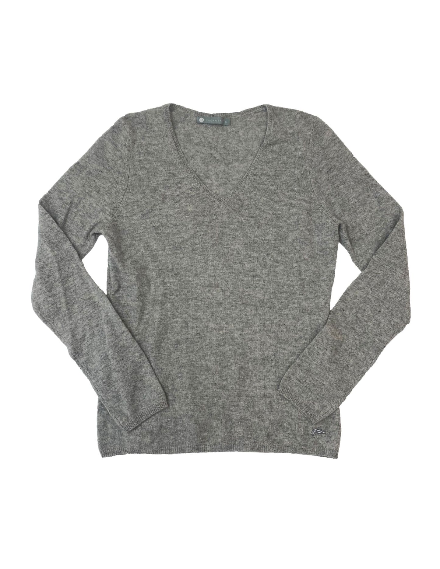 Ladies Cashmere V-Neck Sweater