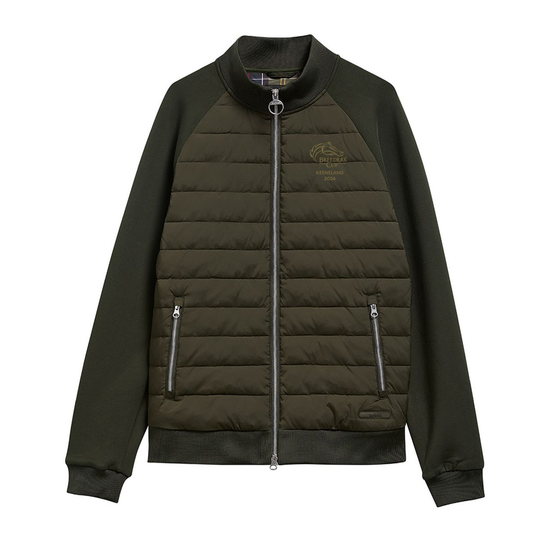 Barbour Thornton Quilt Zip Through Sweat