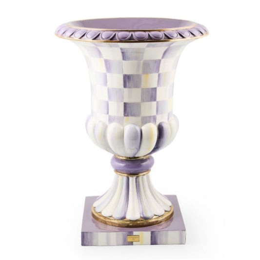 MacKenzie Childs Pedestal Urn