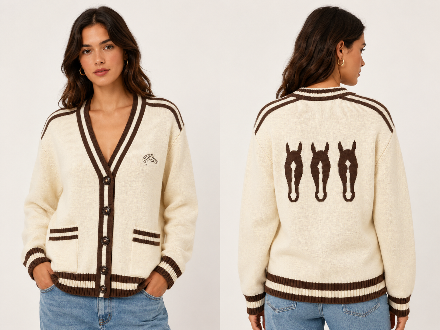 Emily Varsity Cardigan