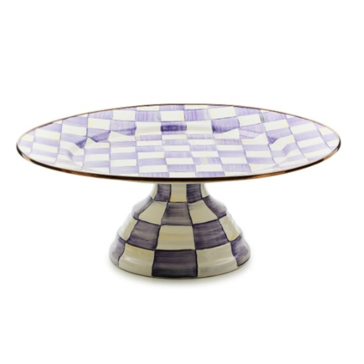 MacKenzie Childs Large Pedestal Platter