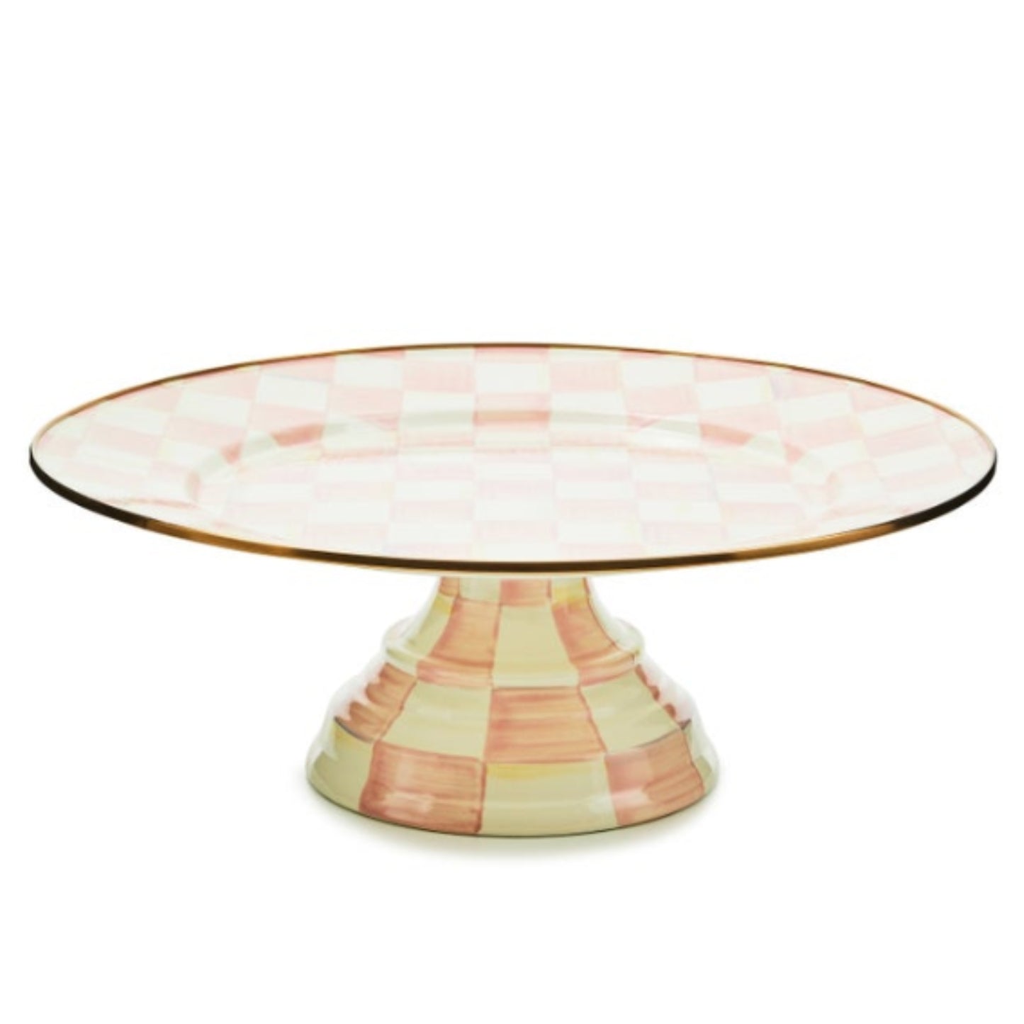 MacKenzie Childs Large Pedestal Platter