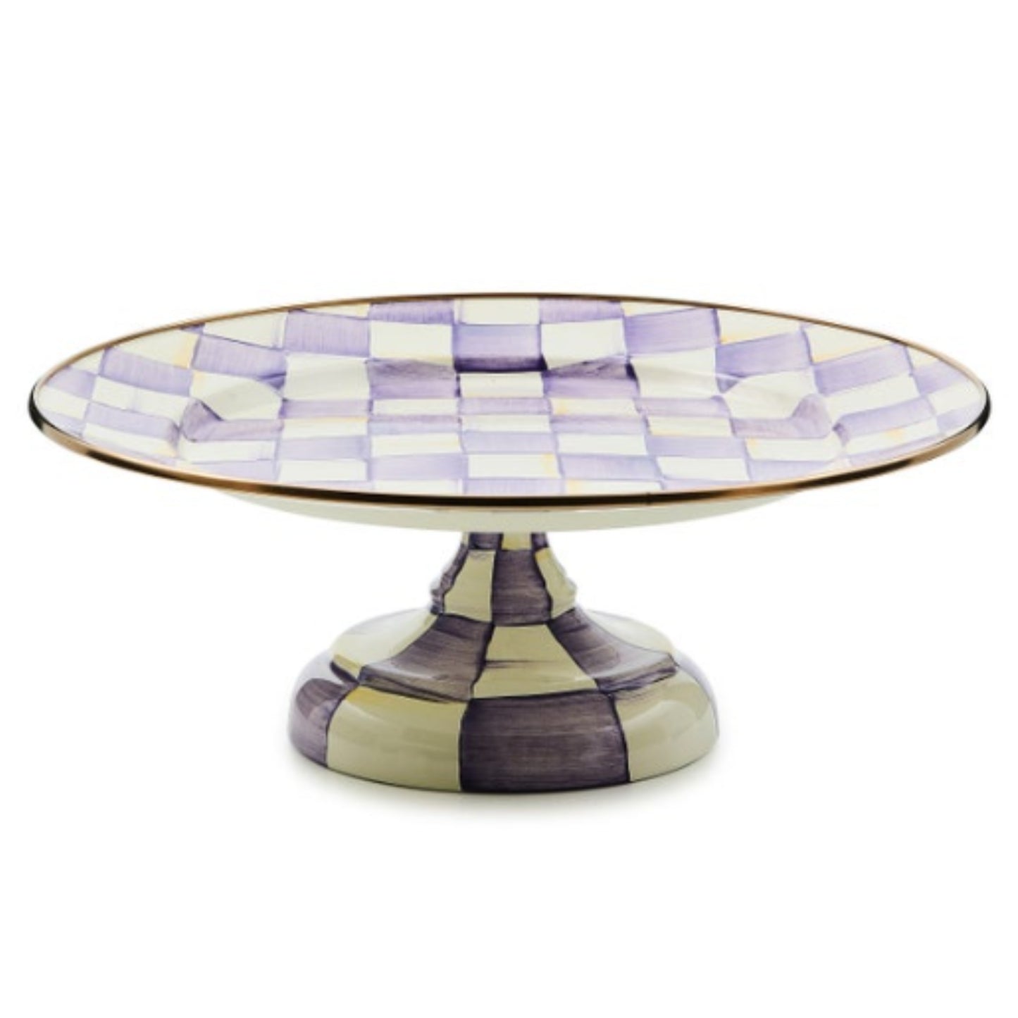 MacKenzie Childs Small Pedestal Platter