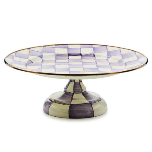MacKenzie Childs Small Pedestal Platter