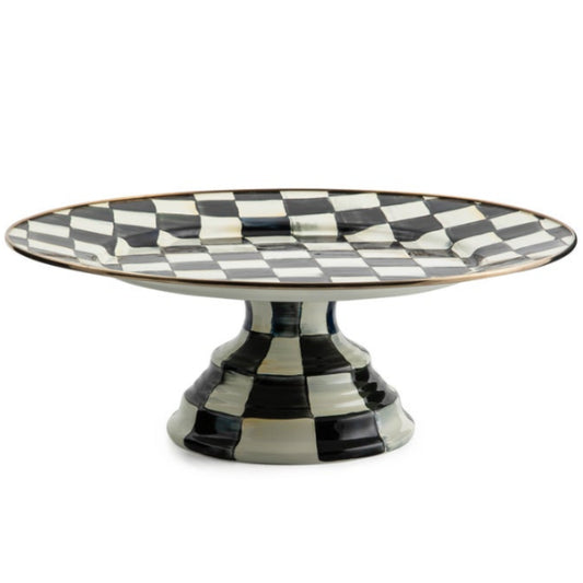 MacKenzie Childs Small Pedestal Platter
