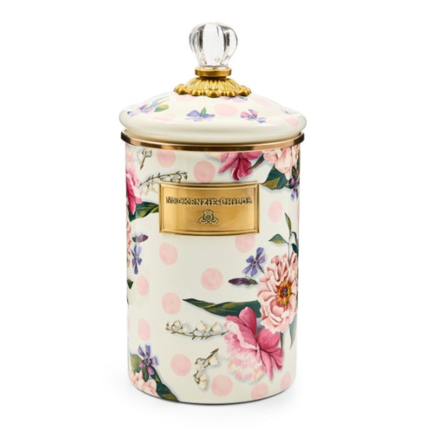 MacKenzie Childs Large Canister