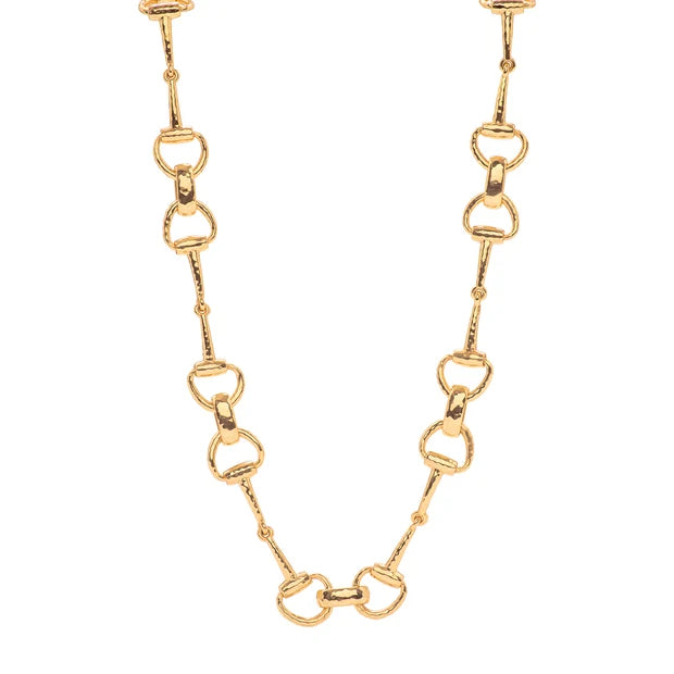 Equestrian Snaffle Bit Chain Necklace
