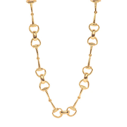 Equestrian Snaffle Bit Chain Necklace