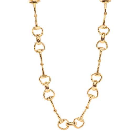 Equestrian Snaffle Bit Chain Necklace