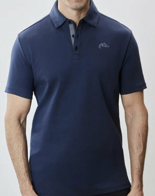 BARAKETT HERRINGBONE POLO