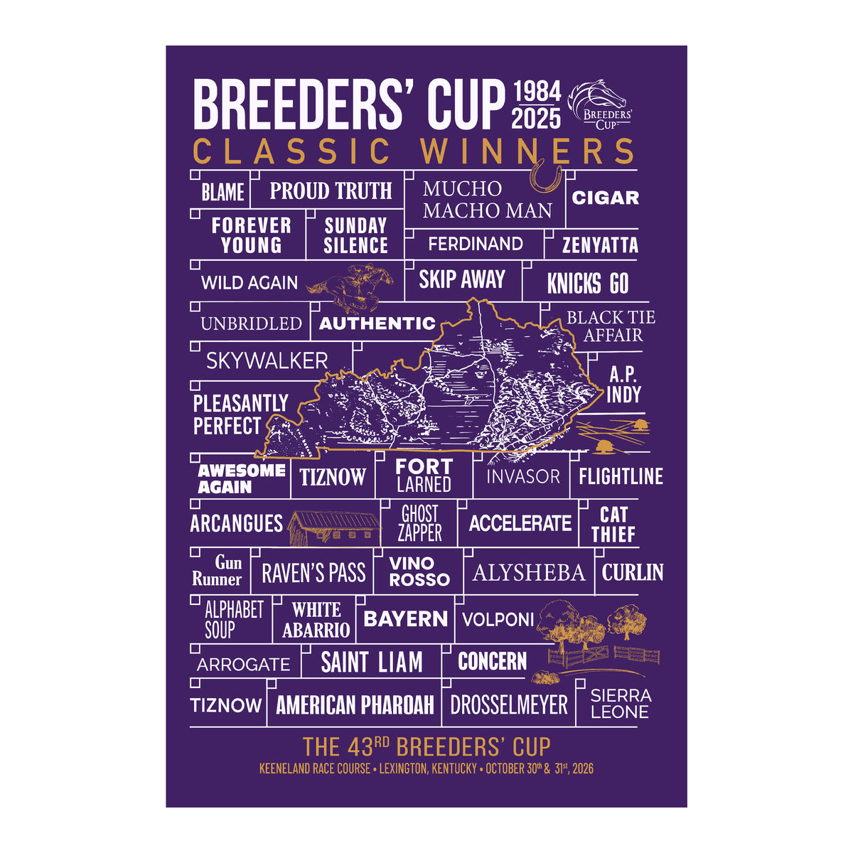 2026 Classic Winners Poster