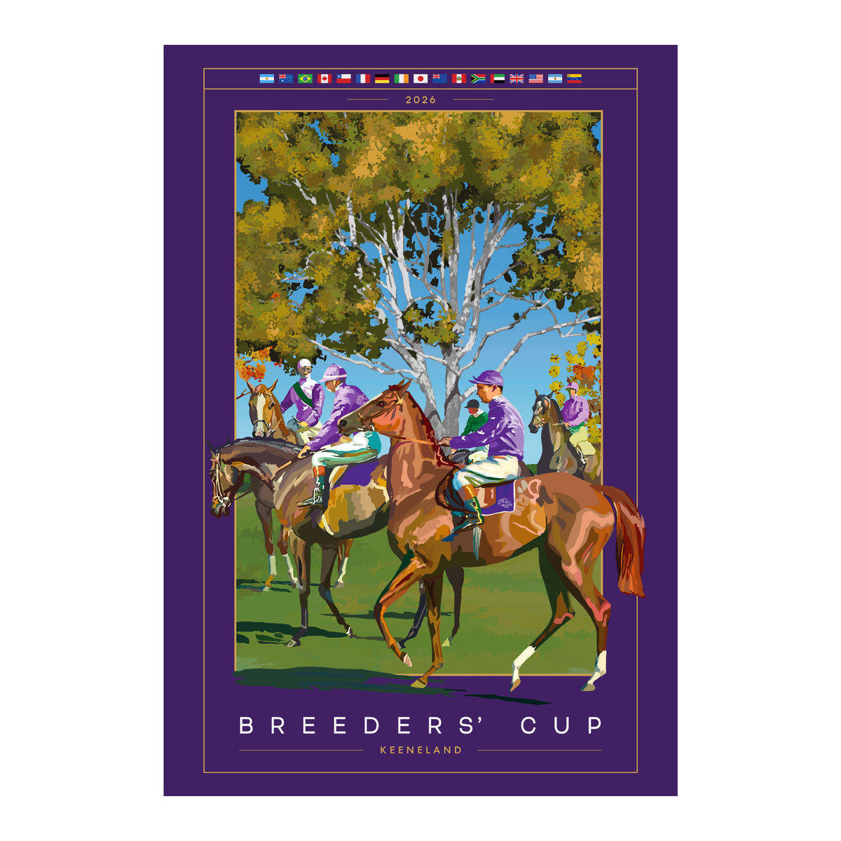 2026 International Paddock Poster