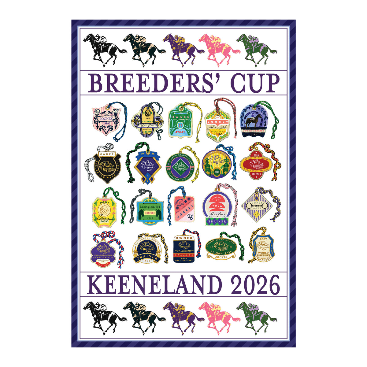 2026 Paddock Badges Poster