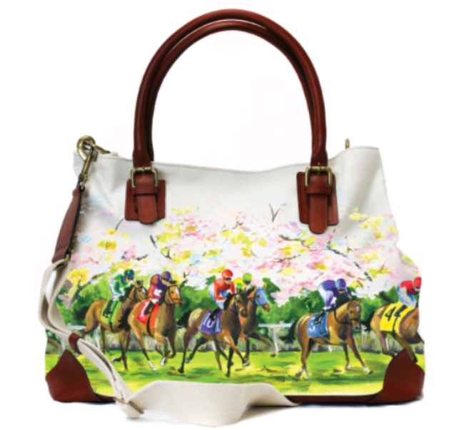 Spring Racing Tote Bag