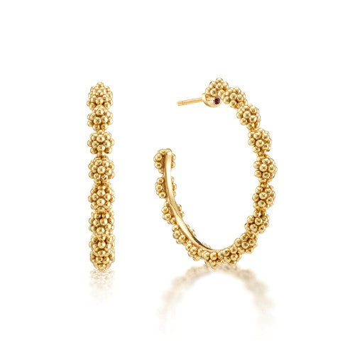 Capucine de Wulf - Berry Icon Medium Hoop Earrings - Gold