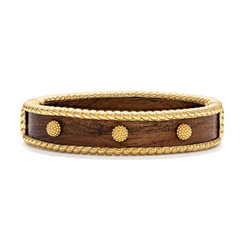 Capucine de Wulf - Berry Small Hinged Bangle - Teak
