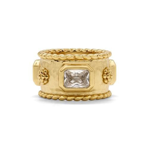 Capucine de Wulf - Berry Band, Size 8 - Clear Cubic Zirconia