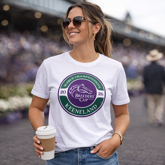 White Fan Gear Event Logo Tee