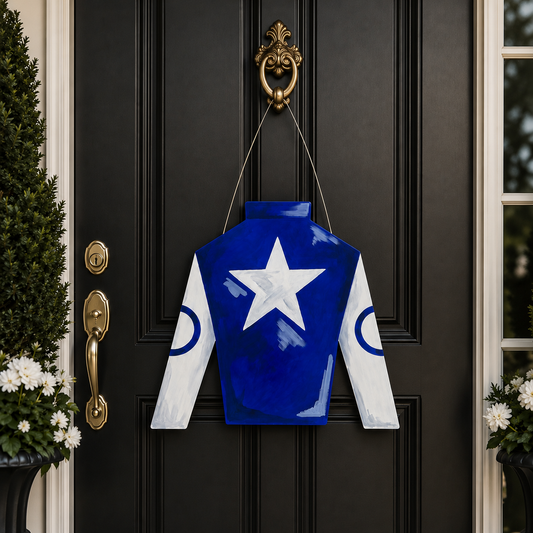 Personalized Silk Door Hanger