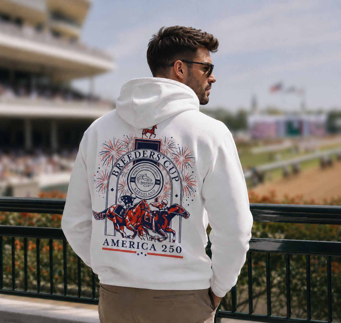 America 250 Trophy Post Hoodie