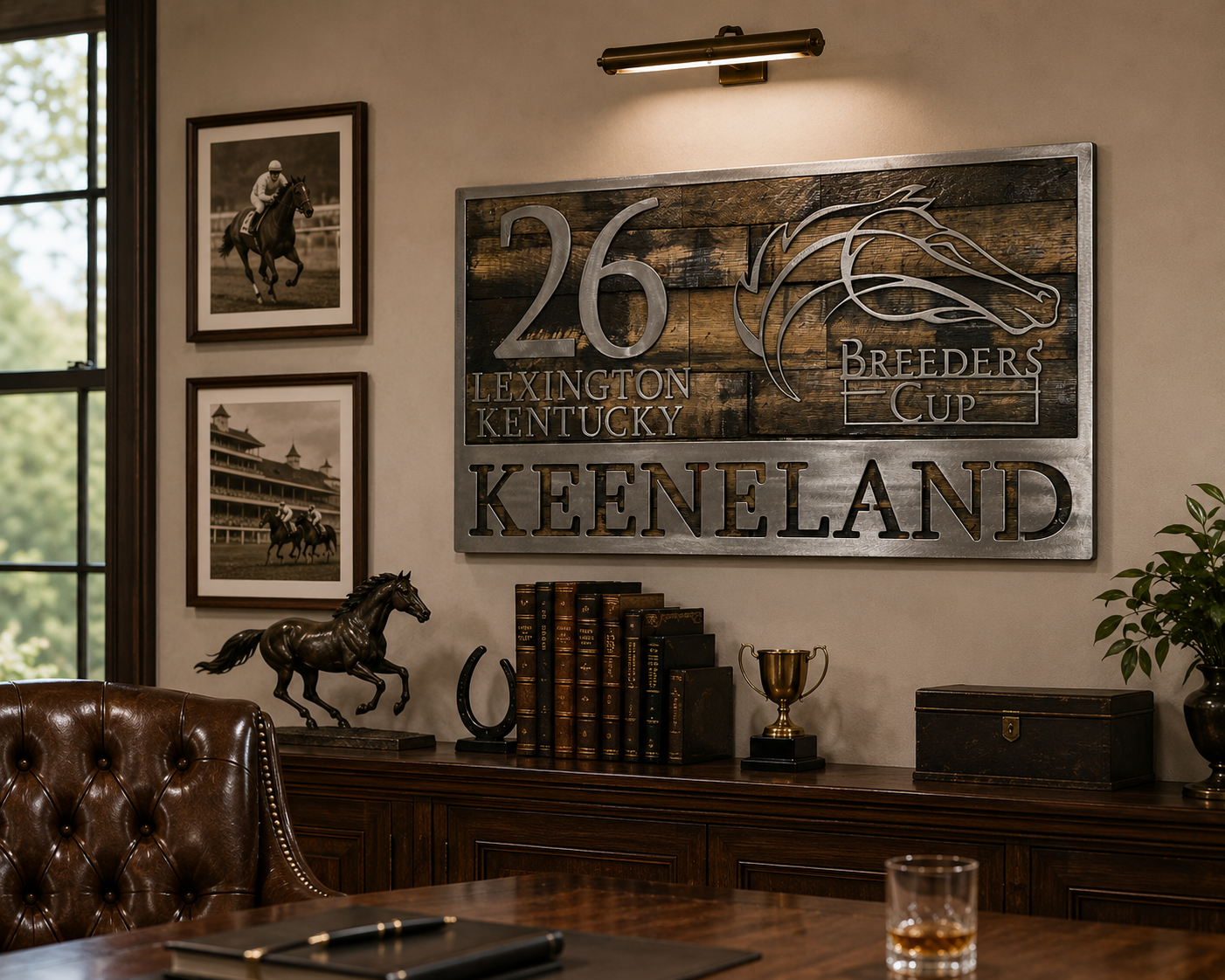 Saddlecloth Staves Breeders’ Cup Wall Art