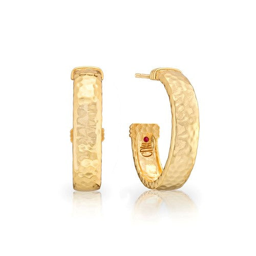 Capucine de Wulf - Cleopatra Classic Medium Hoop Earrings - Gold