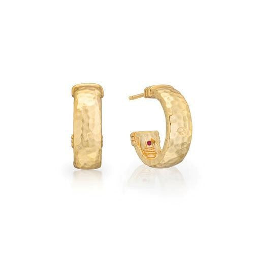 Capucine de Wulf - Cleopatra Classic Small Hoop Earrings - Gold
