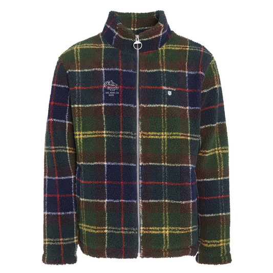 Barbour Tartan Fleece Zip