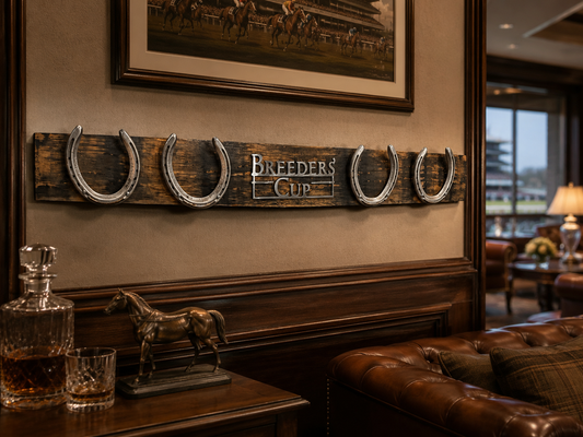 Breeders' Cup Official Logo Barrel Stave Coat Hanger