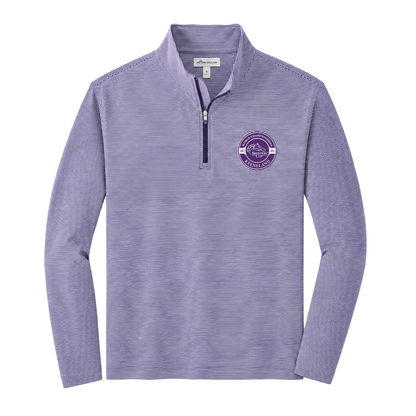 Peter Millar Sugar Stripe Performance Perth with Event Logo