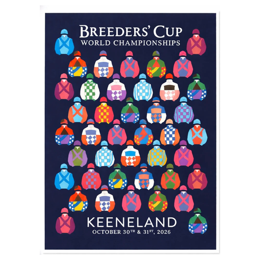 2026 Jockey Silks Poster Print