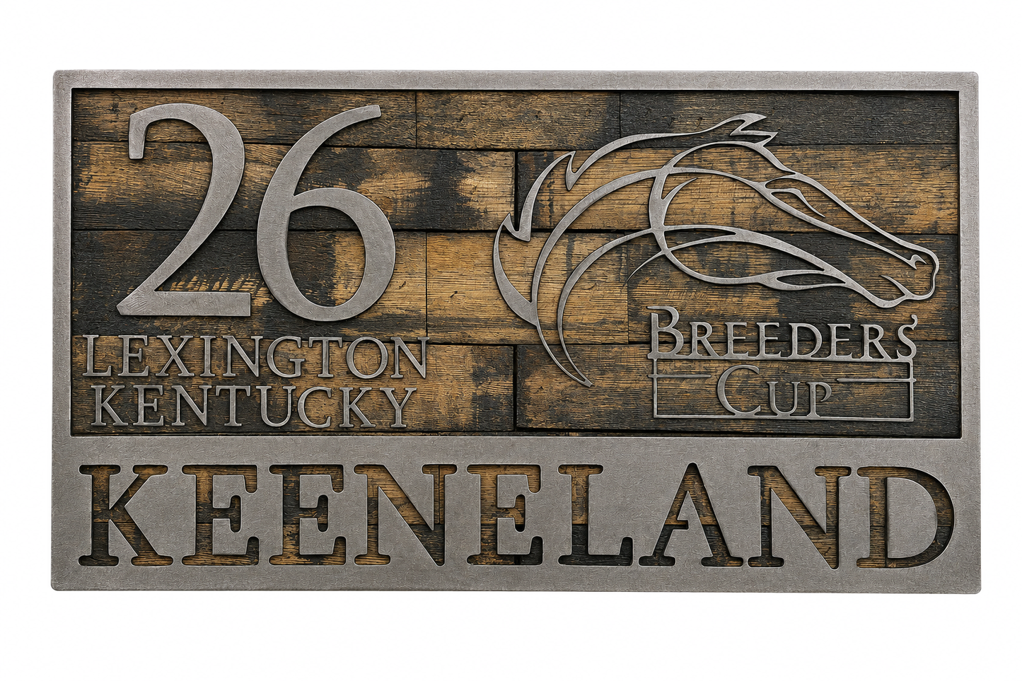 Saddlecloth Staves Breeders’ Cup Wall Art