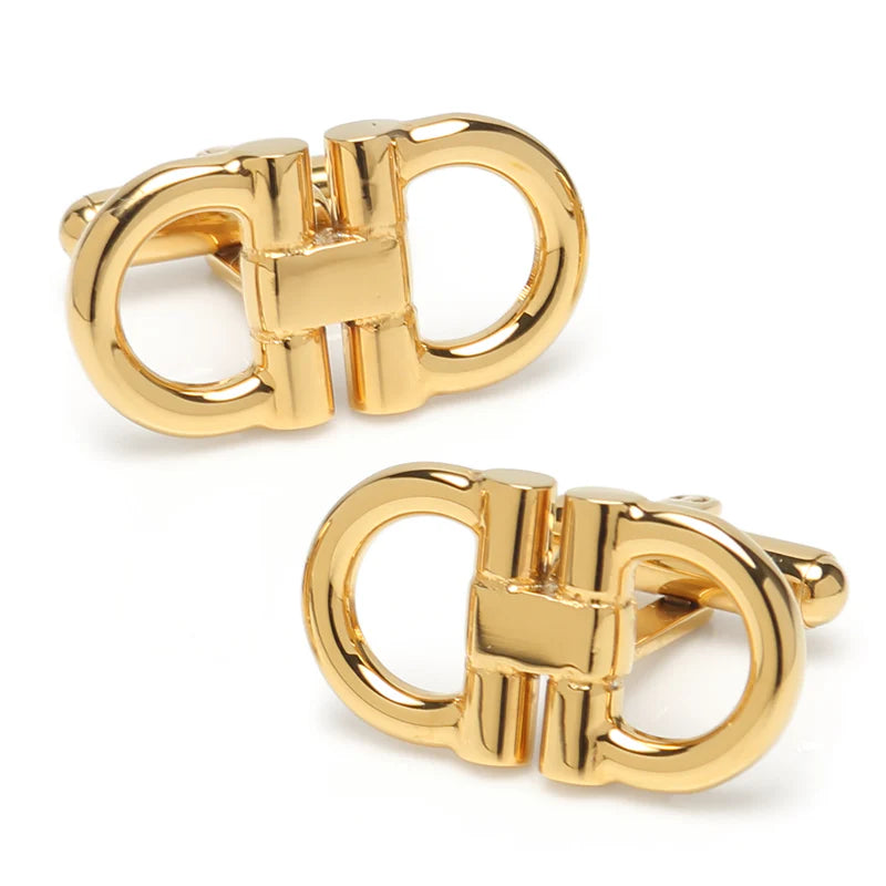 Horse Bit Stainless Steel Cufflinks