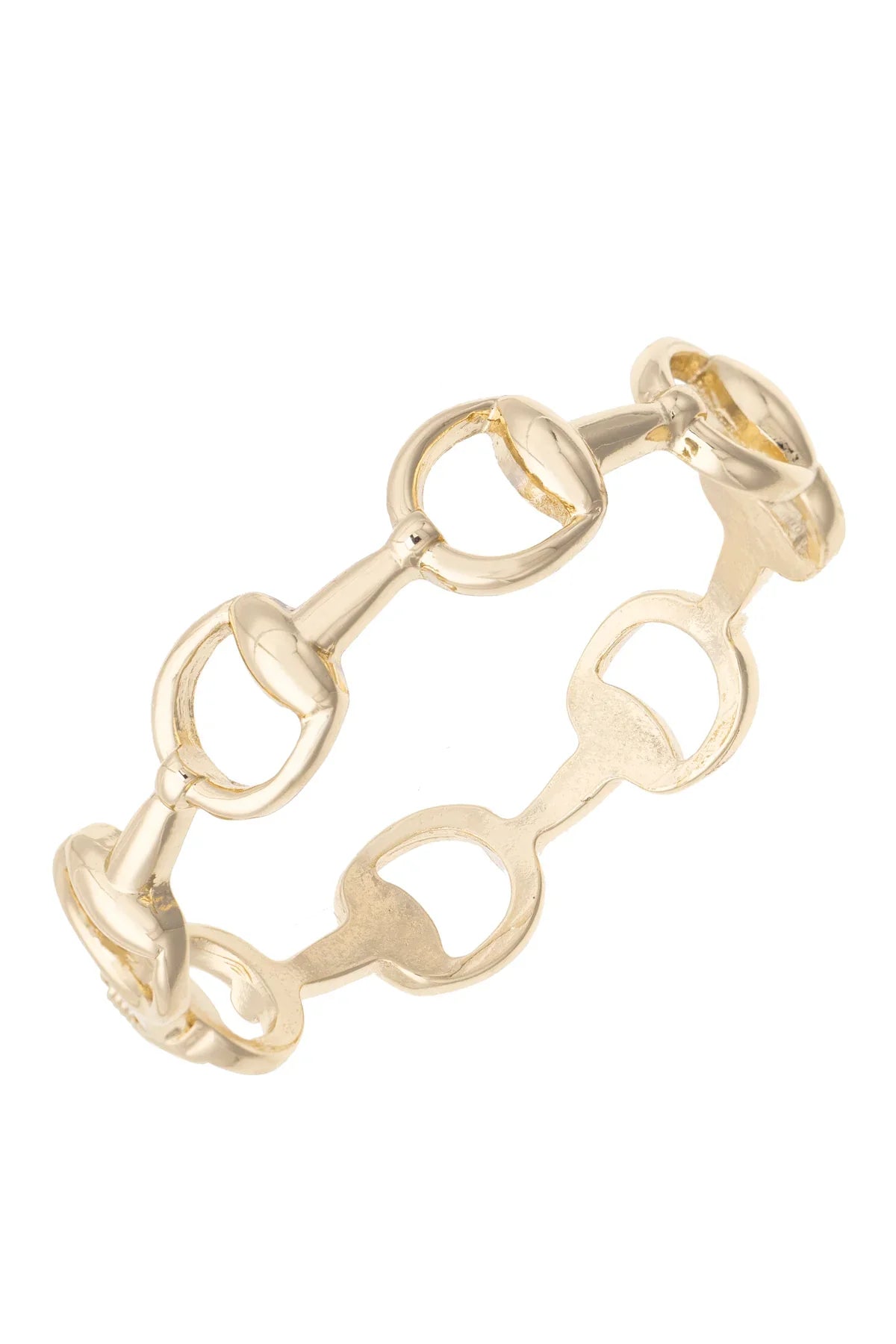 Pepper Linked Bit Hinge Bangle