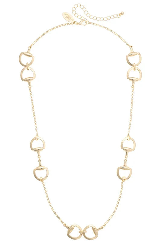 Pepper Linked Bit Necklace