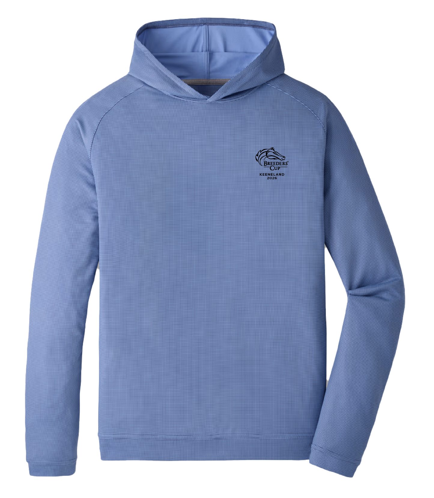 Peter Millar Pine Houndstooth Performance Hoodie