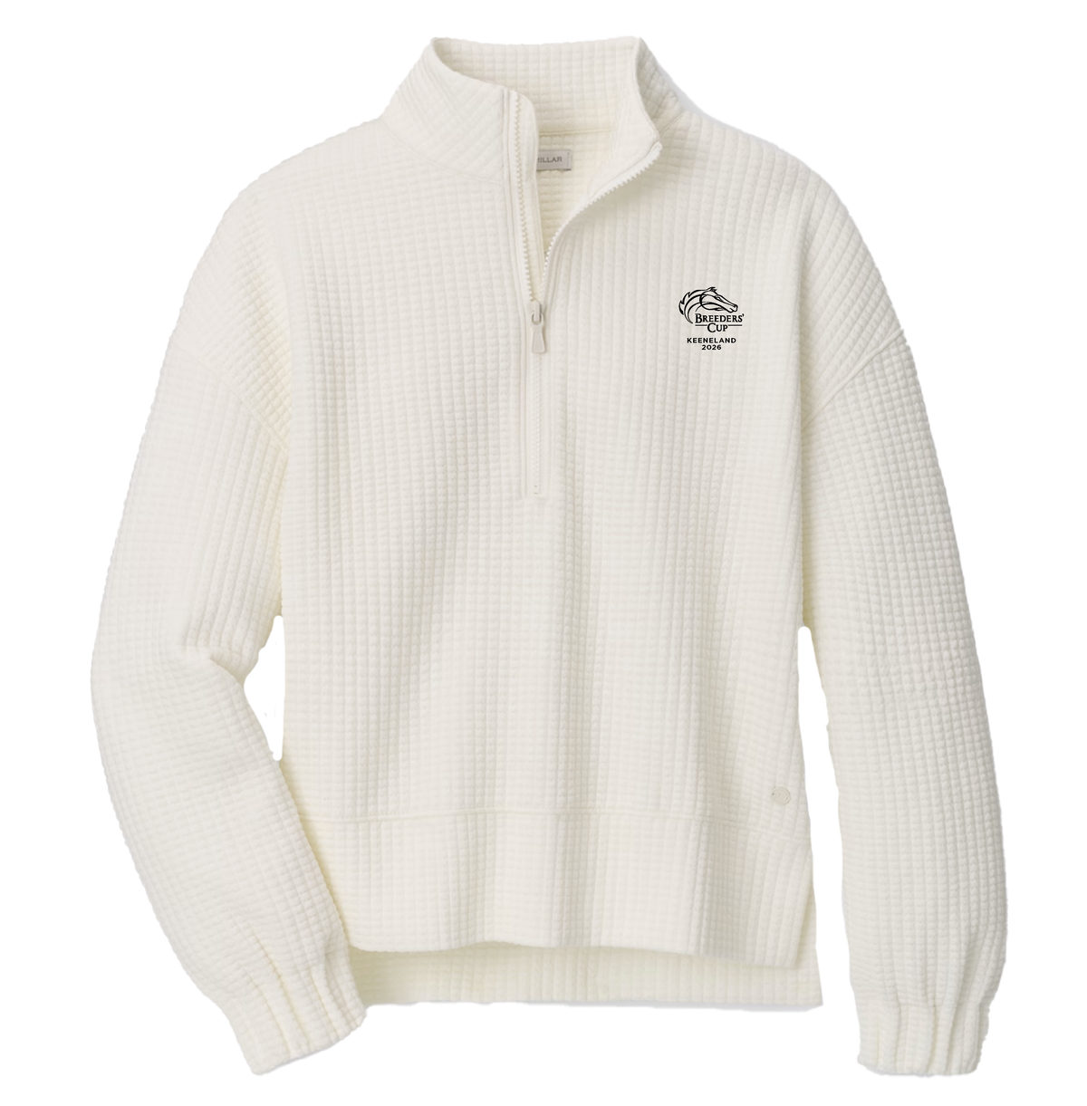 Flora Knit Jacquard Quarter-Zip