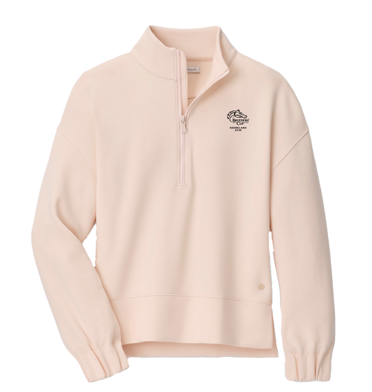 Flora Knit Half-Zip Pullover