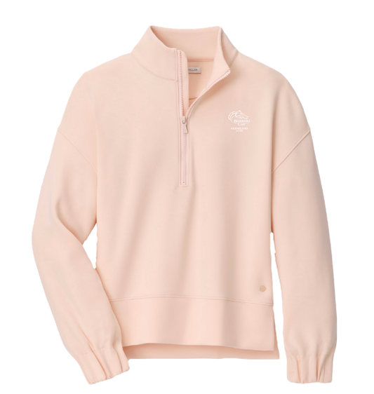 Flora Knit Half-Zip Pullover