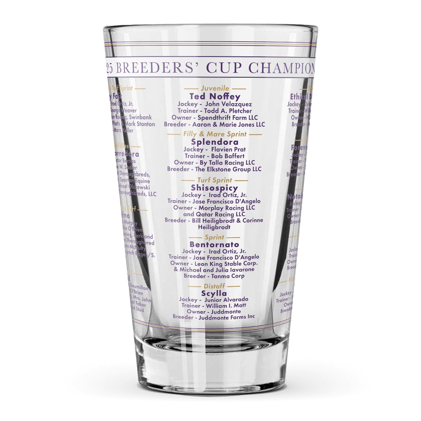 2026 Winner's Pint Glass