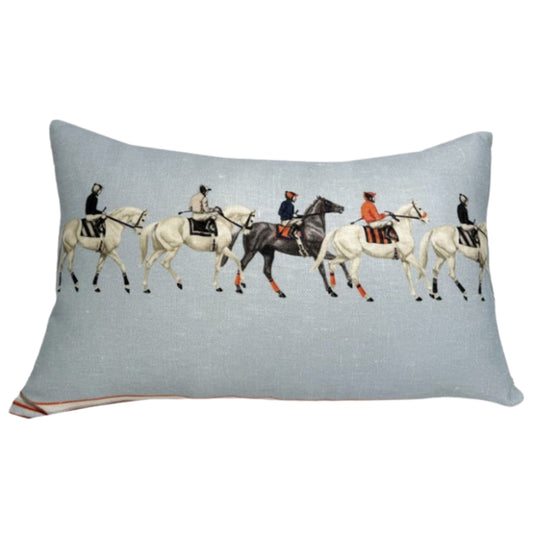 Linen Pillow: Polo 12X18
