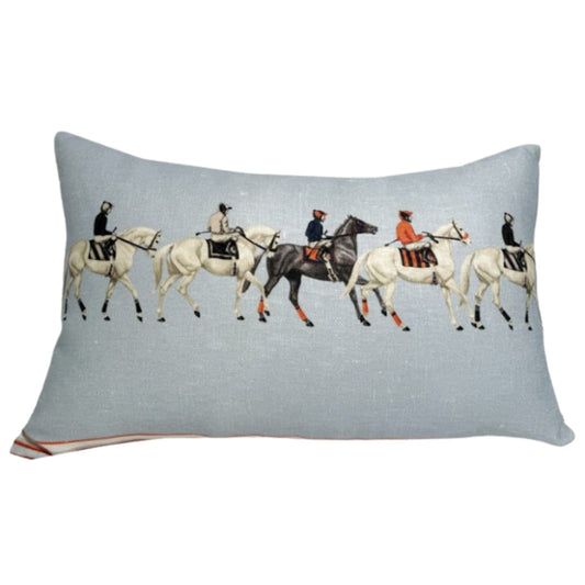 Linen Pillow: Polo 12X18