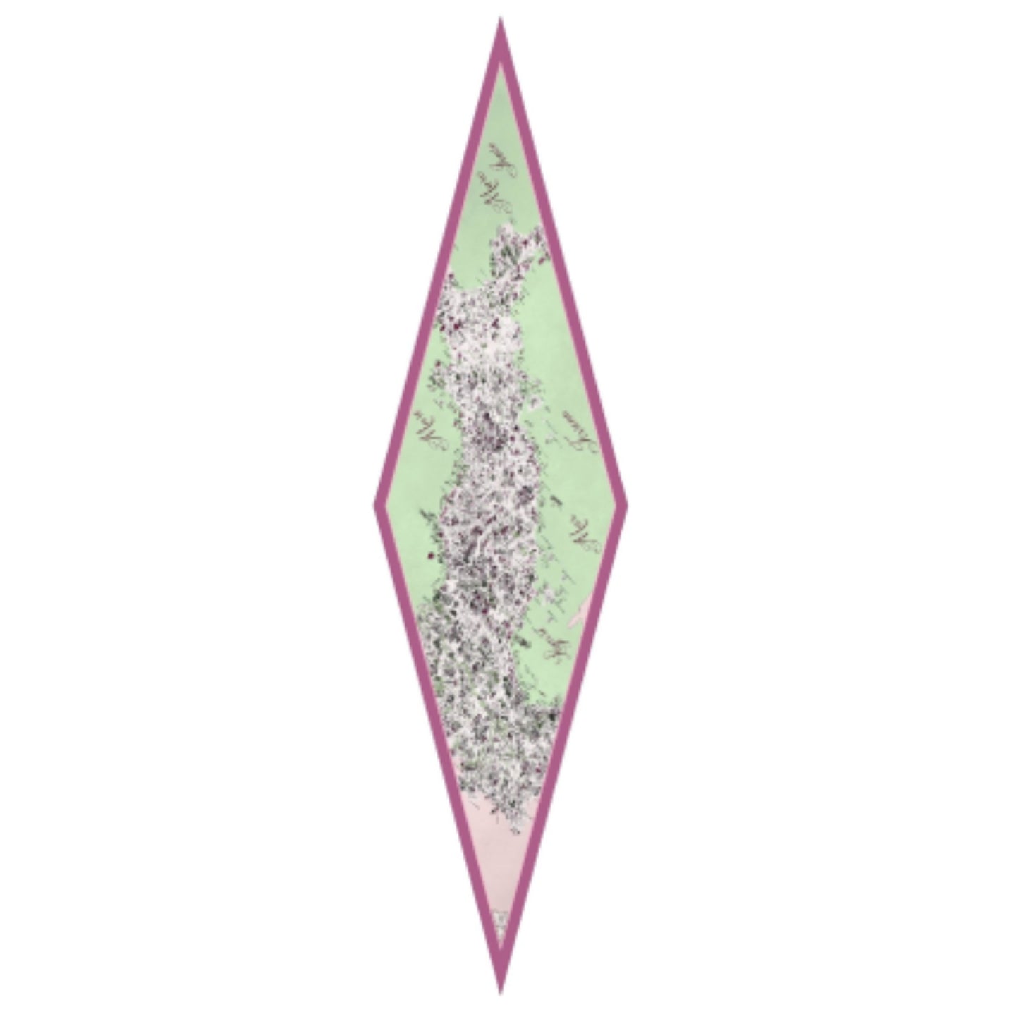 Silk Losange: Italy Map