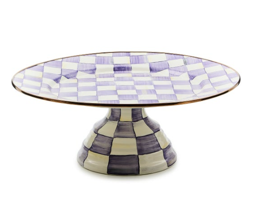MacKenzie Childs Large Pedestal Platter