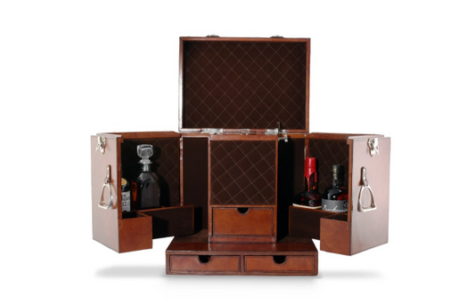 Leather Stirrup Bar Case