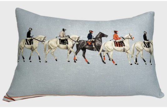 Linen Pillow: Polo 12X18